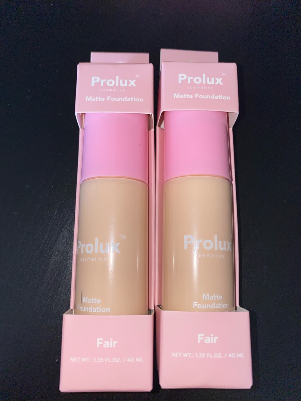 Prolux Matte Foundation FAIR Set